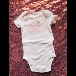 Baby girl onesie